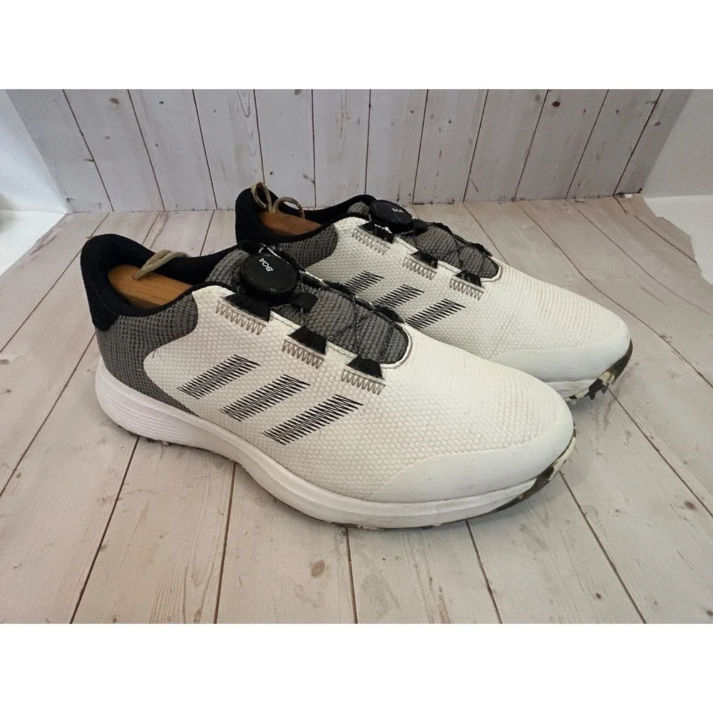 adidas white gray